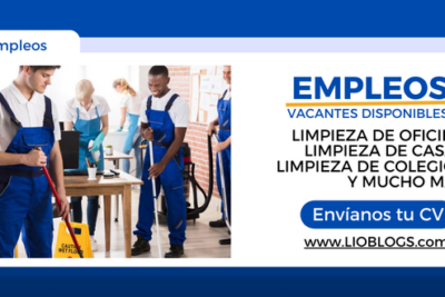 Empleos en el Sector de Limpieza: Oportunidades en Oficinas, Casas y Colegios