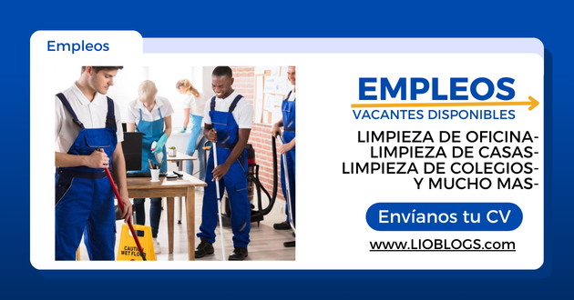 Empleos en el Sector de Limpieza: Oportunidades en Oficinas, Casas y Colegios